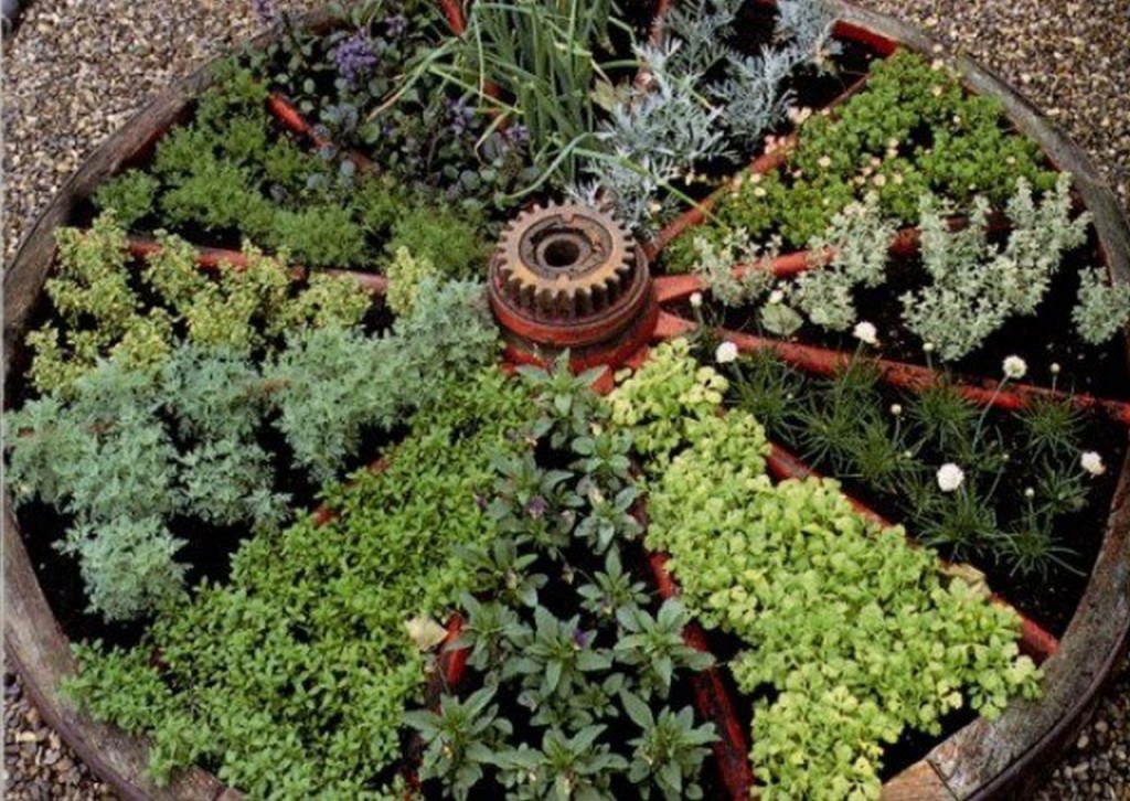outdoor herb garden design