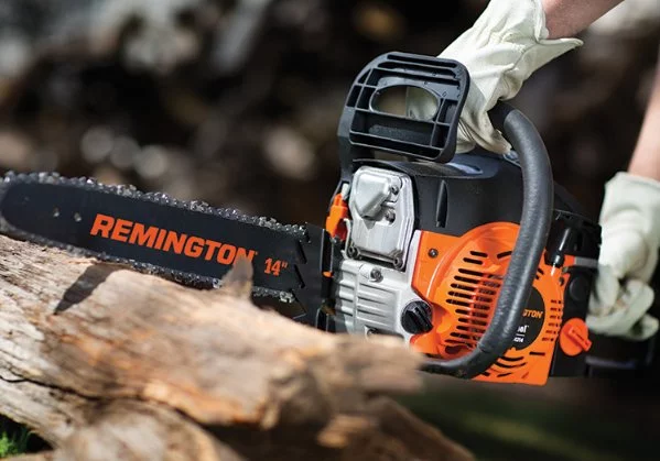 1. Best Overall Remington RM4214 Rebel Gas Chainsaw