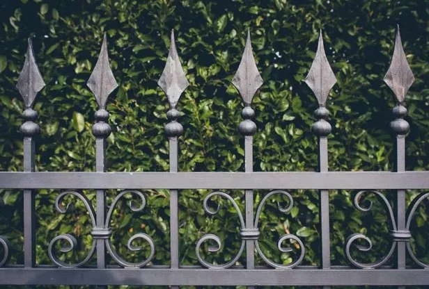 1. Wrought Iron Fences