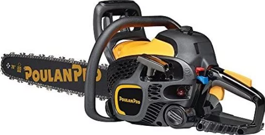 2. Best Value Poulan Pro 20″ Gas-Powered Chainsaw