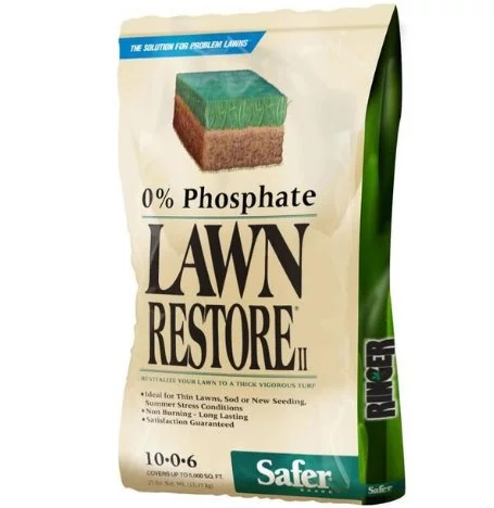 2. Safer Brand Lawn Restore Fertilizer