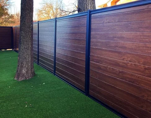 8. Metal Privacy Screen Fences
