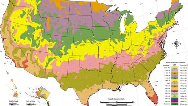 What Planting Zone is Illinois in - Illinois Growing Zones Map