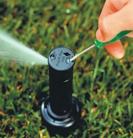 How to Adjust Rain Bird Sprinkler Heads